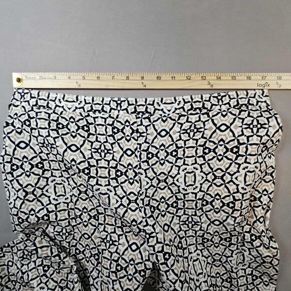ALFRED DUNNER Capri Pants Women’s Size 16 Pull On Geometric pattern - Picture 5 of 7